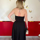 ROBE BUSTIER NOIR - MaisonKLLY
