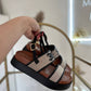 SANDALES VIANA NOIR - MaisonKLLY