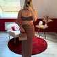 ENSEMBLE TRESSE MARRON - MaisonKLLY