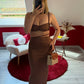 ENSEMBLE TRESSE MARRON - MaisonKLLY