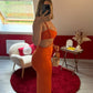 ENSEMBLE TRESSE ORANGE - MaisonKLLY