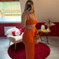 ENSEMBLE TRESSE ORANGE - MaisonKLLY
