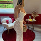 ENSEMBLE CORSET DENTELLE BLANC - MaisonKLLY
