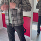 VESTE À CARREAUX